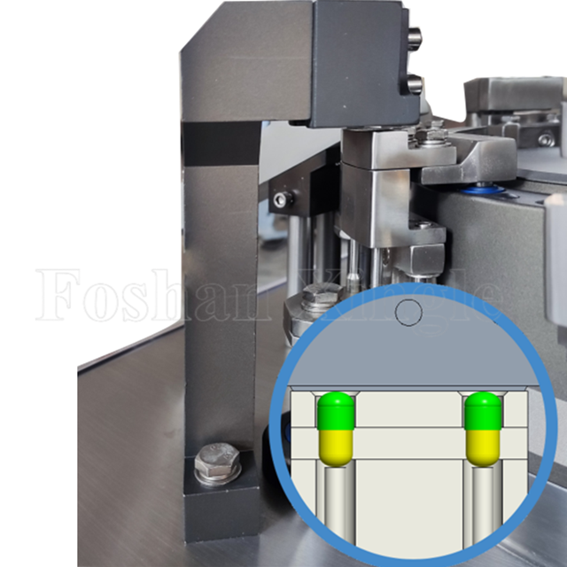 Máquina de enchimento automática farmacêutica de aço inoxidável da cápsula 00#