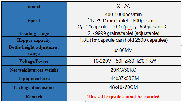 XL-2A参数1