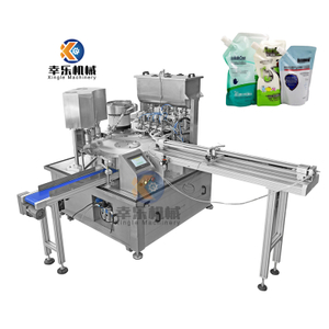 Máquina automática de enchimento e tampagem do saco do bico do detergente líquido