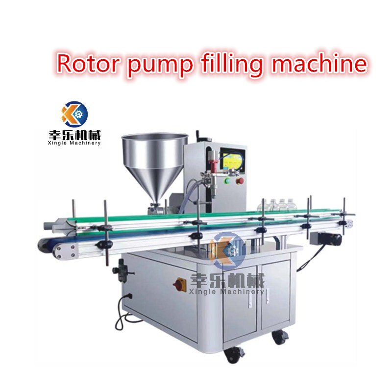 Máquina de enchimento totalmente automática da bomba do rotor da pasta de tomate da única cabeça