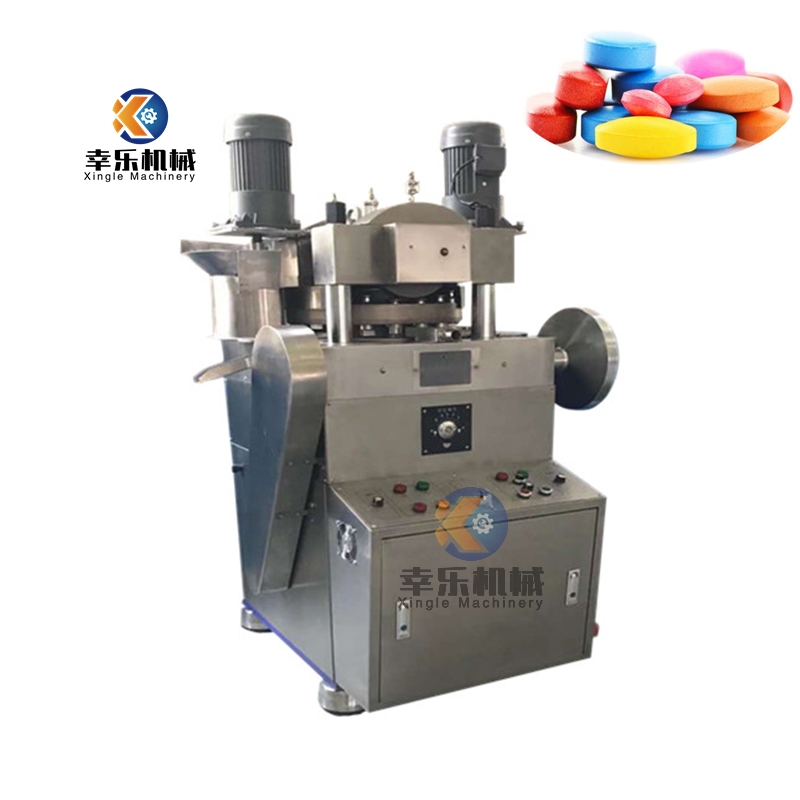 Prensa química industrial para comprimidos duplos