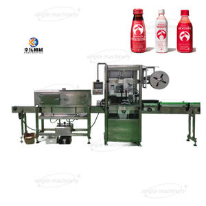 Máquina de rotulagem de manga retrátil totalmente automática para bebidas e alimentos para garrafas