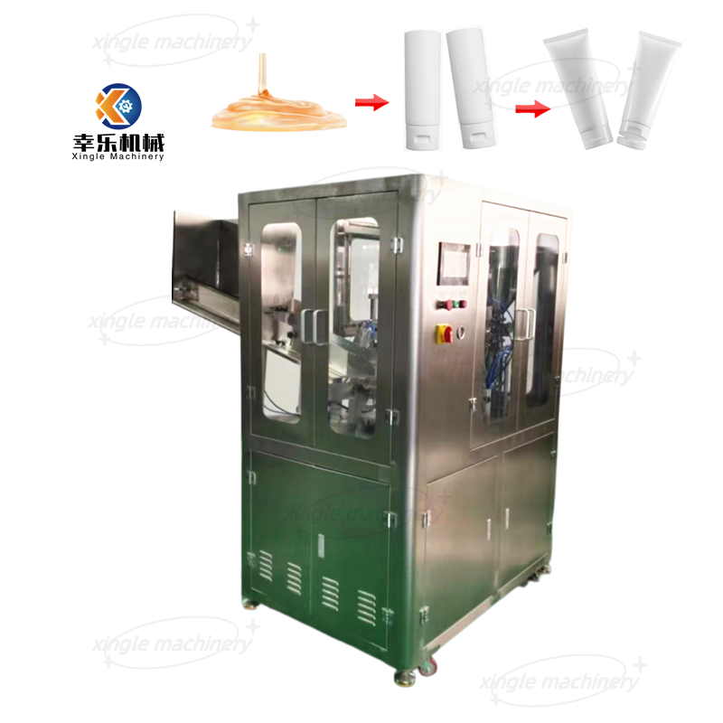 Máquina ultrassônica de enchimento e selagem de tubo plástico totalmente automático