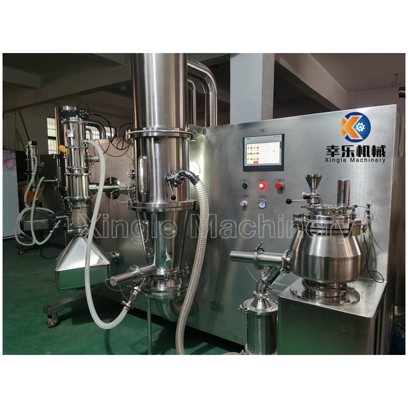 Linha de granulação de fechamento de laboratório para 5kg