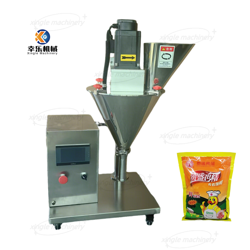 Máquina de enchimento vertical semiautomática de pó seco para cosméticos para venda