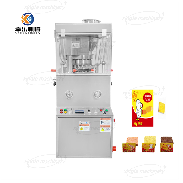 Cubo de sopa, sal, doces, comida, zp, máquina rotativa de prensa para comprimidos