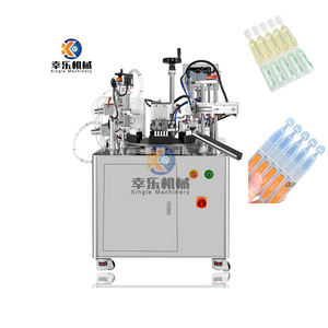 Máquina semiautomática de enchimento e selagem de tubos cosméticos contínuos
