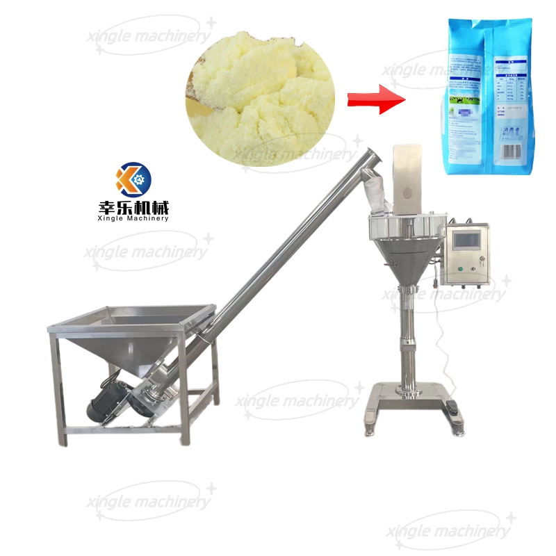 Máquina automática de embalagem de detergente em pó para sacos de 1 kg