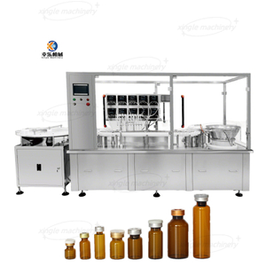 Máquina tampando de enchimento e de obstrução do tubo de ensaio linear de alta velocidade 1-50ml