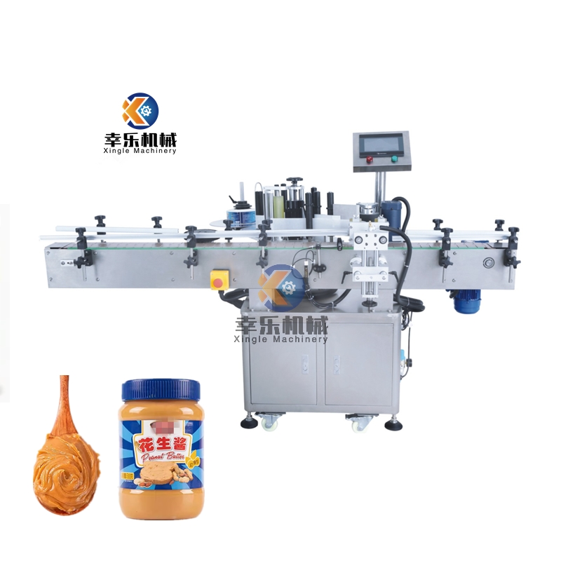 Máquina de rotulagem de adesivos com posicionamento totalmente automático para garrafas redondas