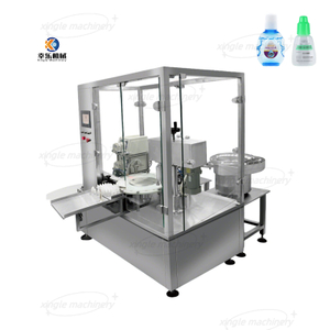 Máquina automática de enchimento e tampagem de colírio para garrafa de tubo de ensaio de 2-30ml