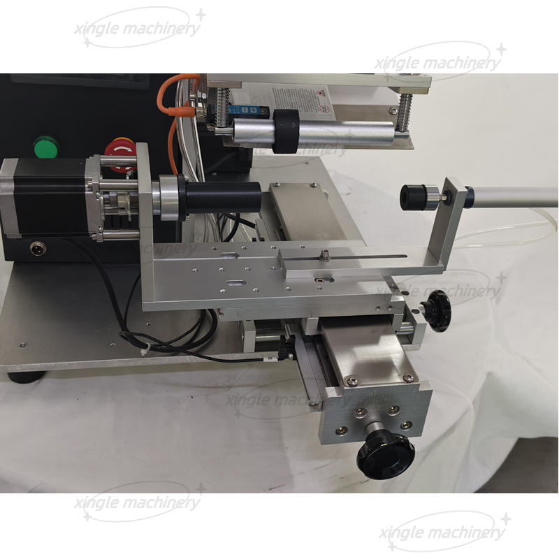 Máquina de etiquetagem multifuncional semiautomática de adesivos PLC