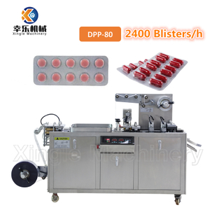 Máquina de embalagem automática em blister para cápsulas de comprimidos dpp-80
