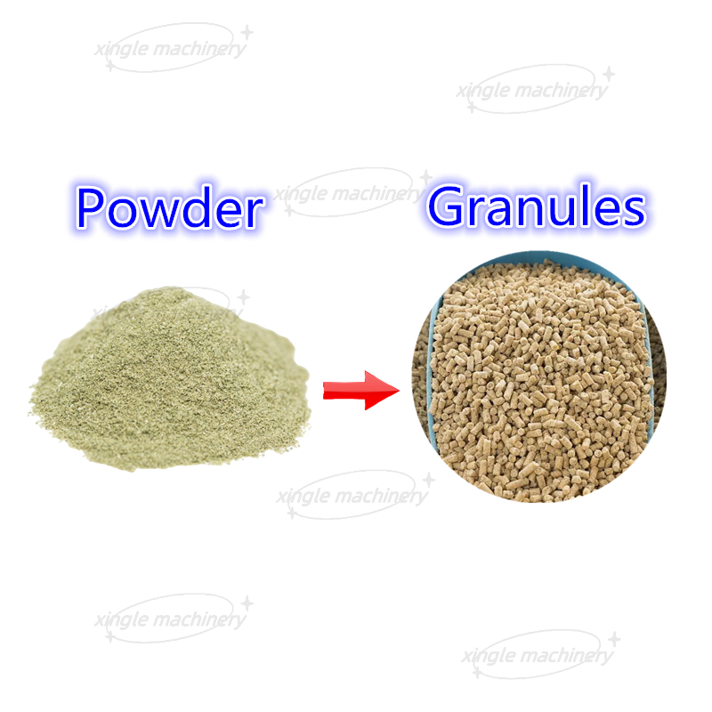 Linha de granulação de fechamento de laboratório para 5kg