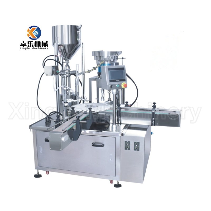 M&aacute;quina de enchimento e tampagem