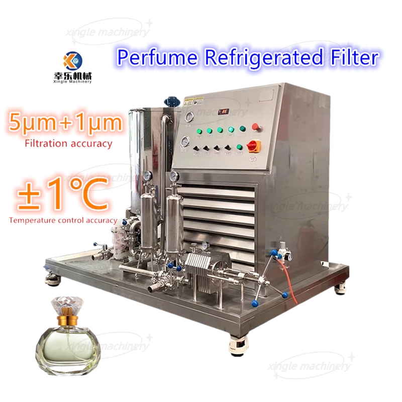 Filtro refrigerado de congelação de mistura líquida automática 100L perfume