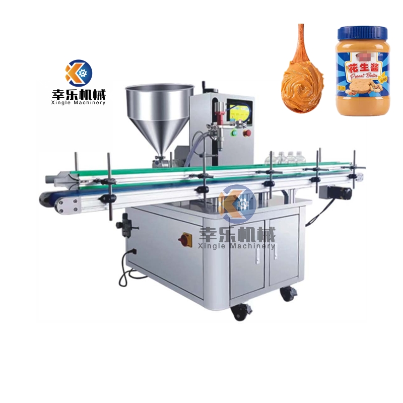 Máquina de enchimento totalmente automática da bomba do rotor da pasta de tomate da única cabeça