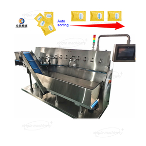 Máquina de classificação totalmente automática de sacos para lanches desordenados