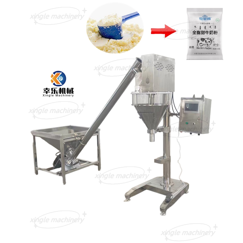 Máquina automática de embalagem de detergente em pó para sacos de 1 kg