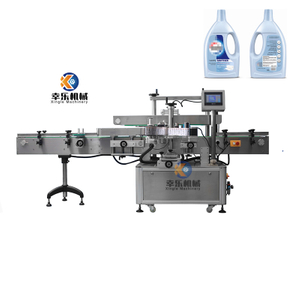Máquina automática de rotulagem de adesivos de dupla face para garrafas