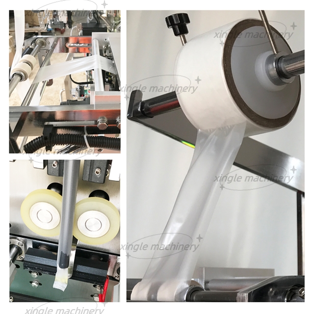 Máquina de embalagem líquida de filme solúvel em água detergente automático
