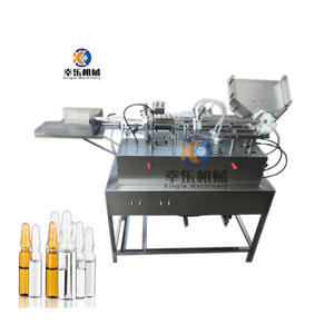 Máquina de enchimento e selagem de ampolas personalizadas com 2 agulhas 5-10ml