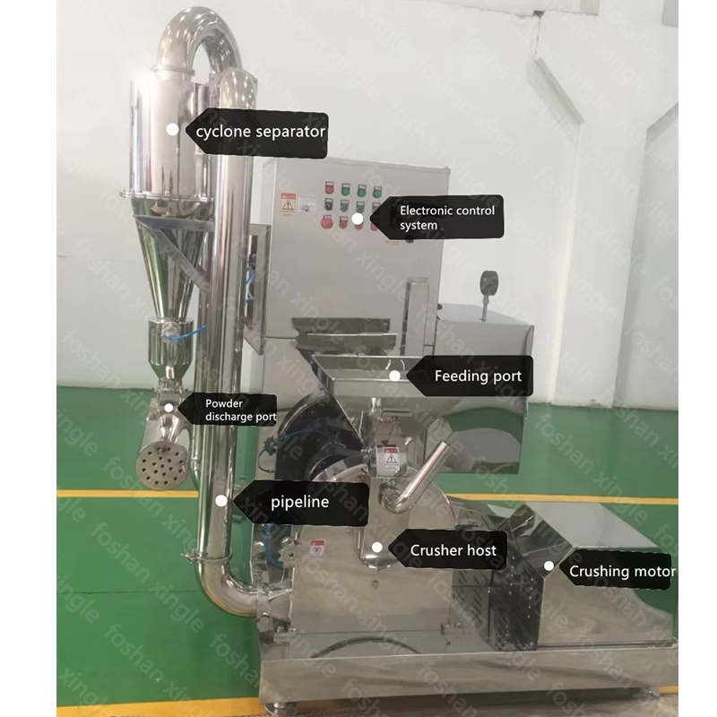 Personalize o pulverizador de açúcar para alimentos, especiarias, gengibre, ervas, cacau em pó