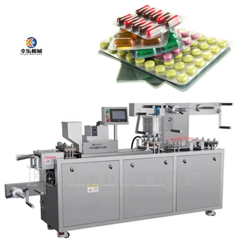 M&aacute;quina farmac&ecirc;utica de embalagem blister termoformadora autom&aacute;tica