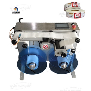 Máquina automática de rebobinamento de etiquetas para rebobinador de rolo elétrico de mesa