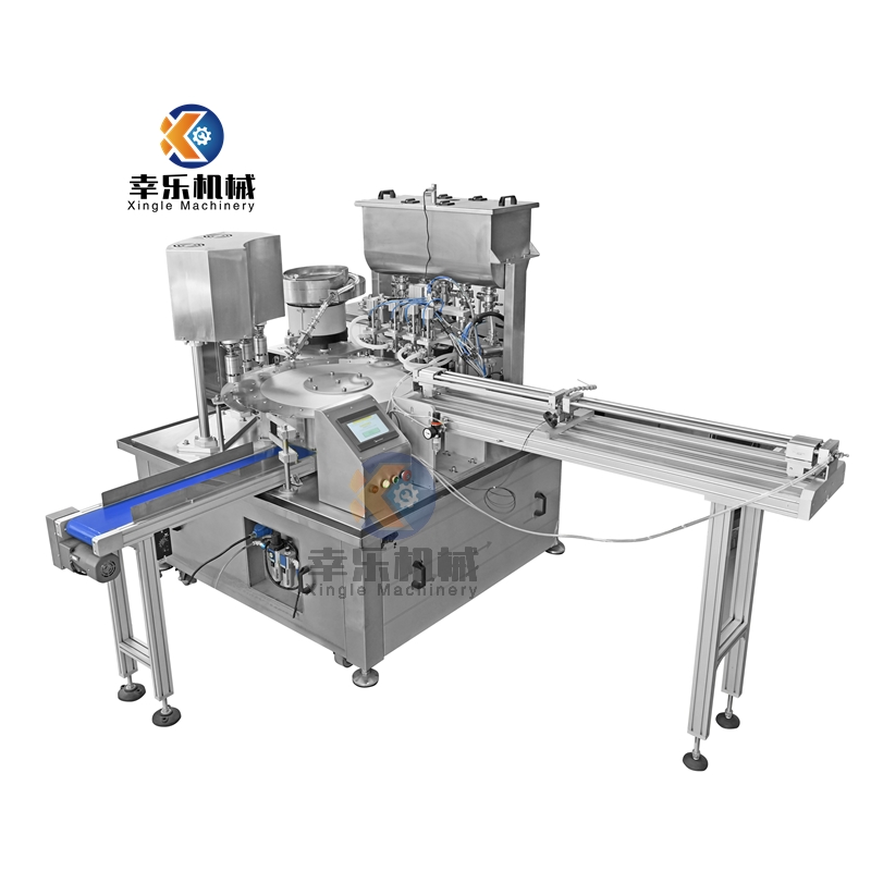 m&aacute;quina de enchimento e tampagem