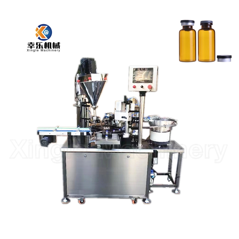 m&aacute;quina de enchimento e tampagem